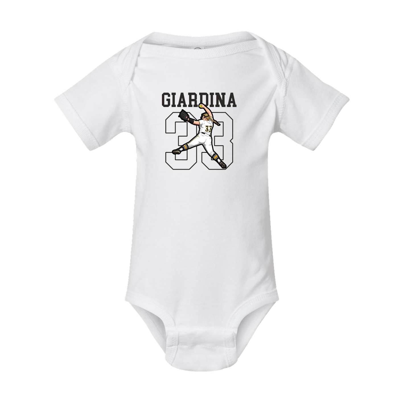 Baby Onesie — Shirsey in White