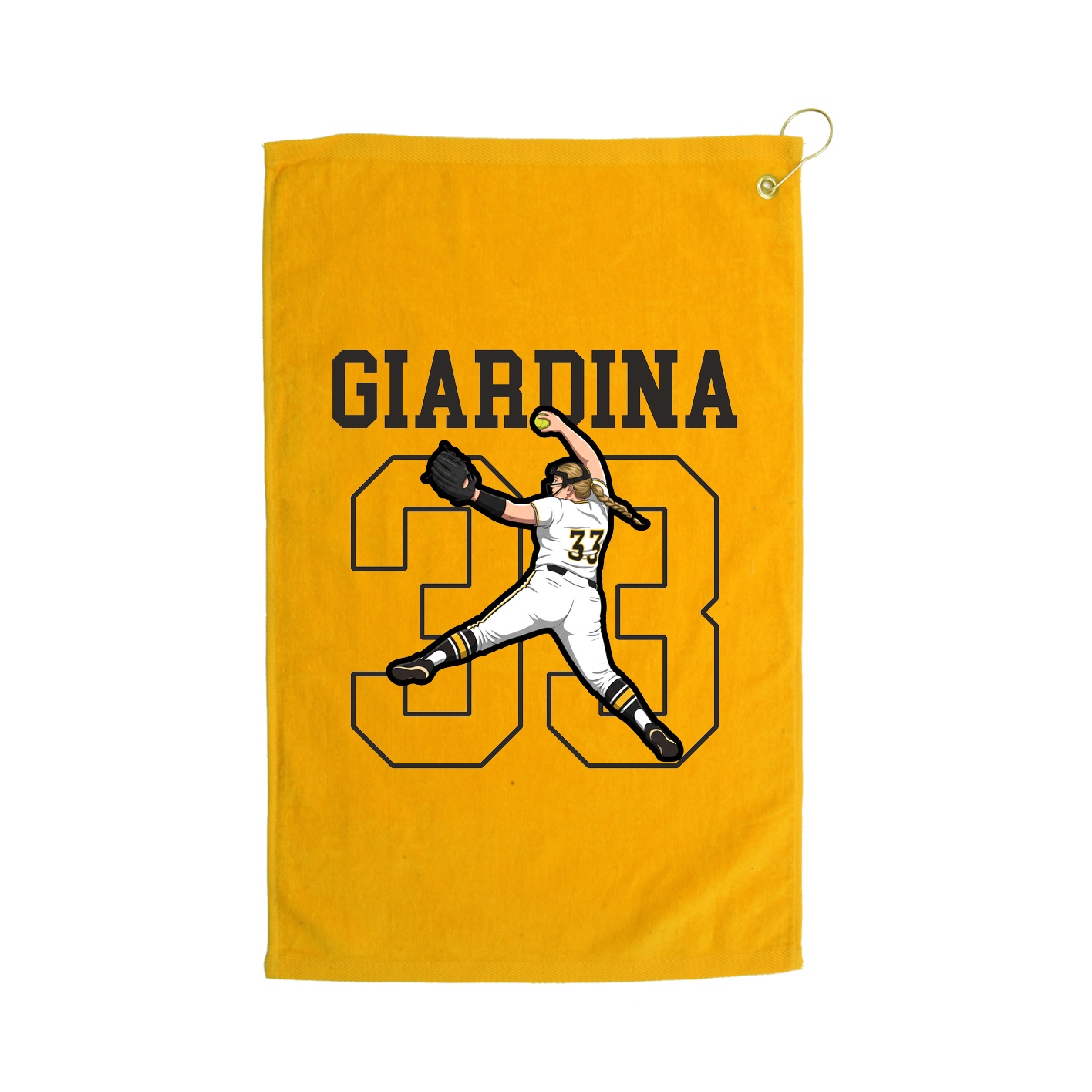 Golf Towel — Shirsey in Gold