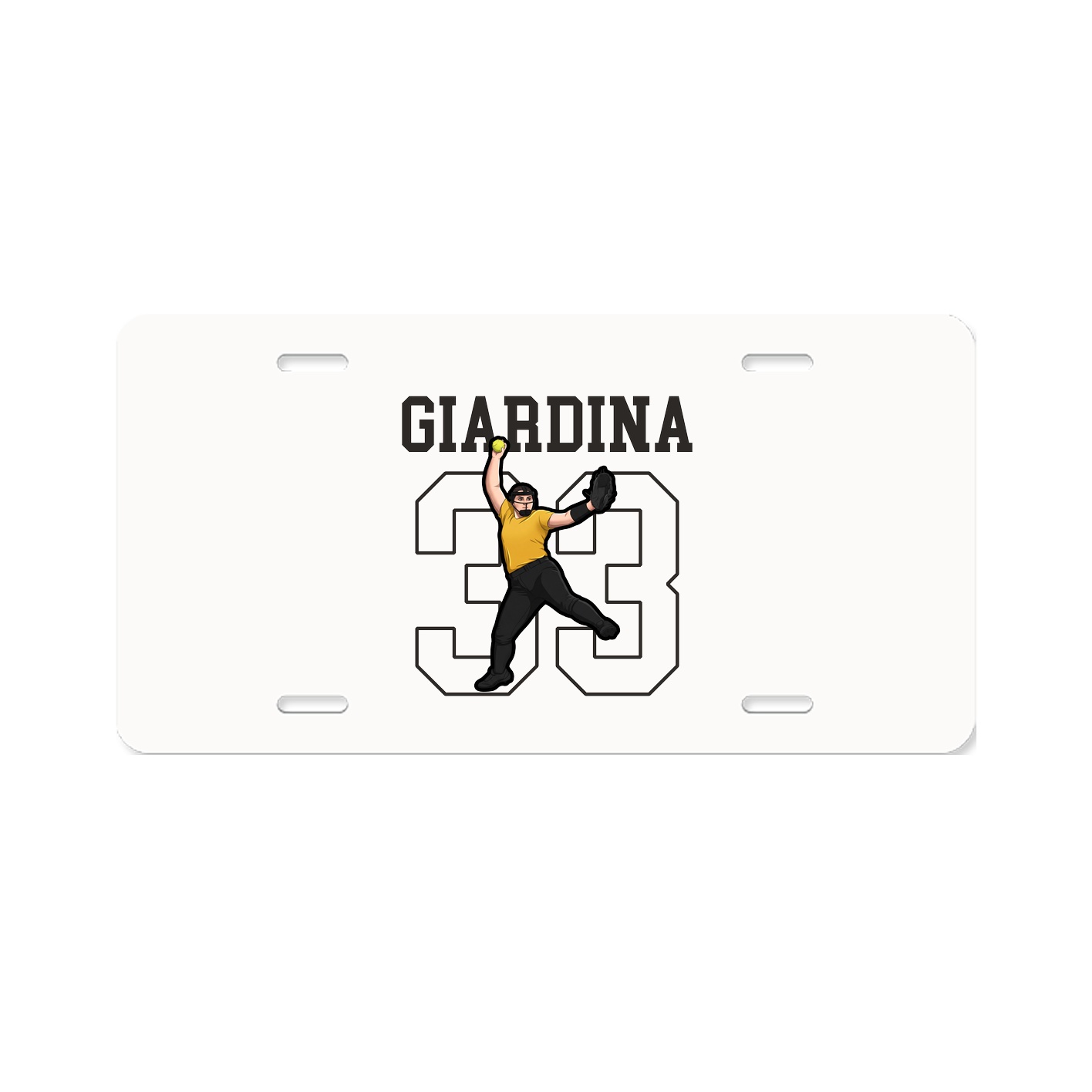 License Plate — Shirsey in Classic