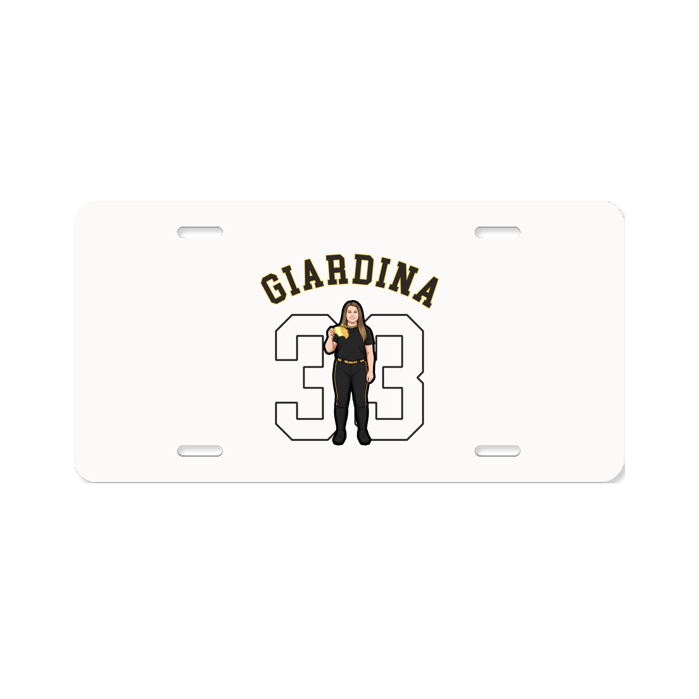 License Plate — Shirsey Arch in Classic