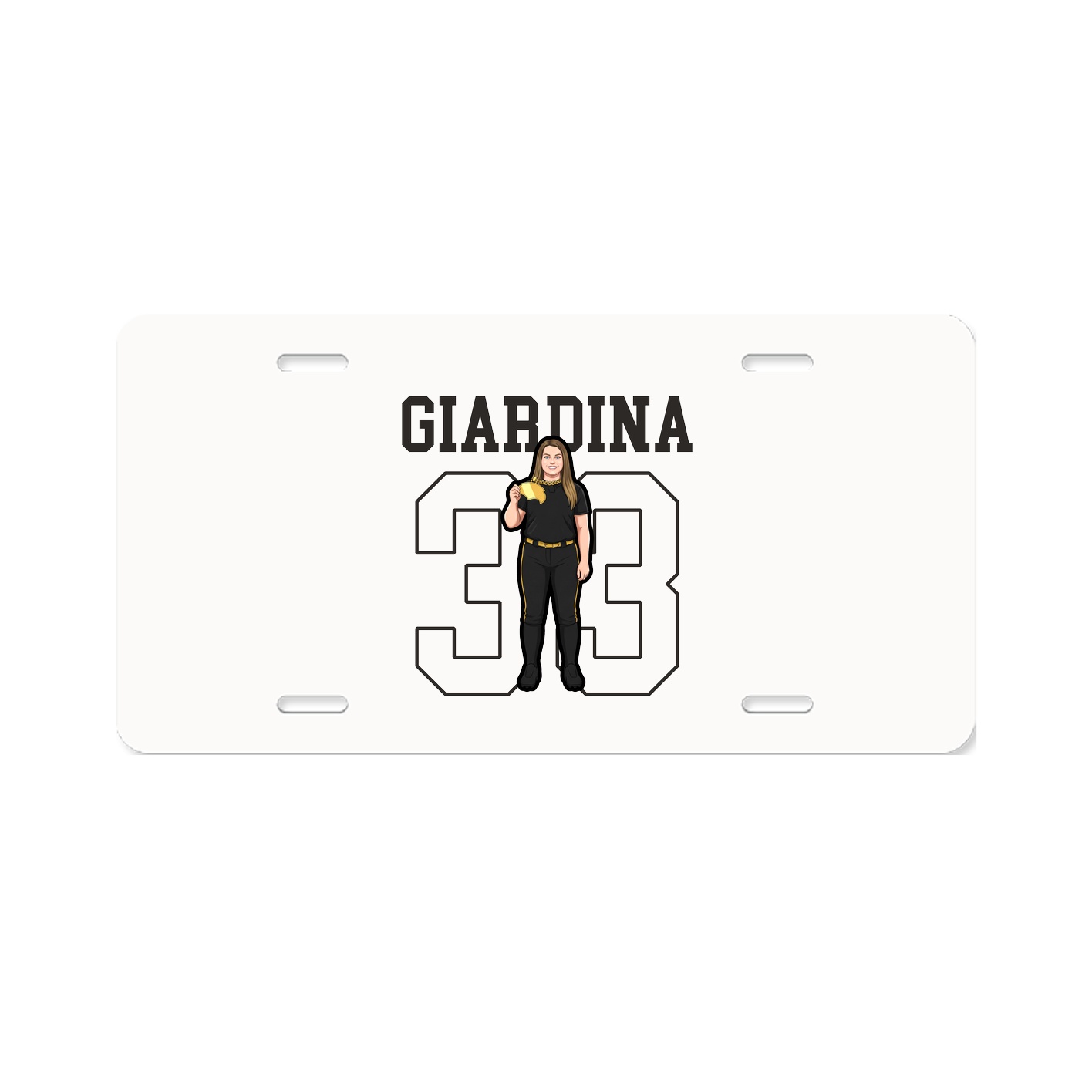 License Plate — Shirsey in Classic