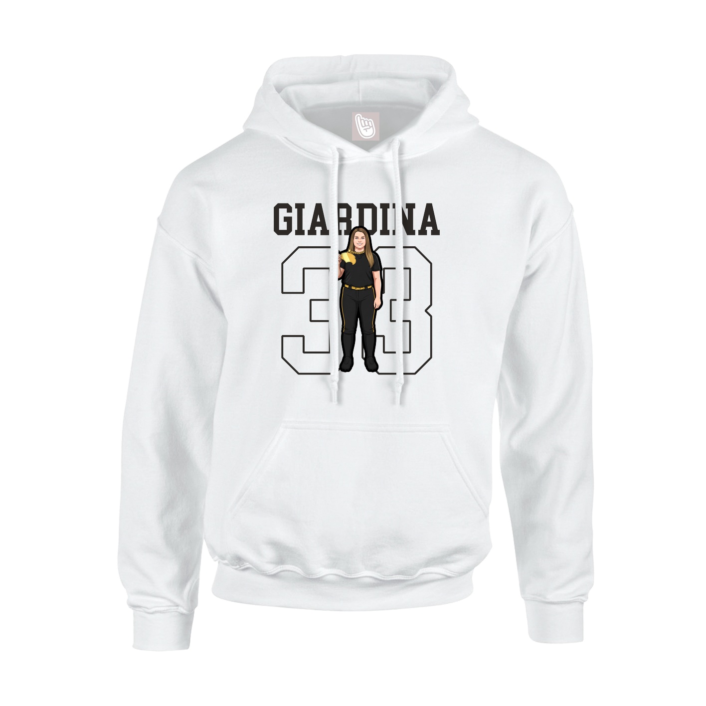 Youth Hoodie — Shirsey in White