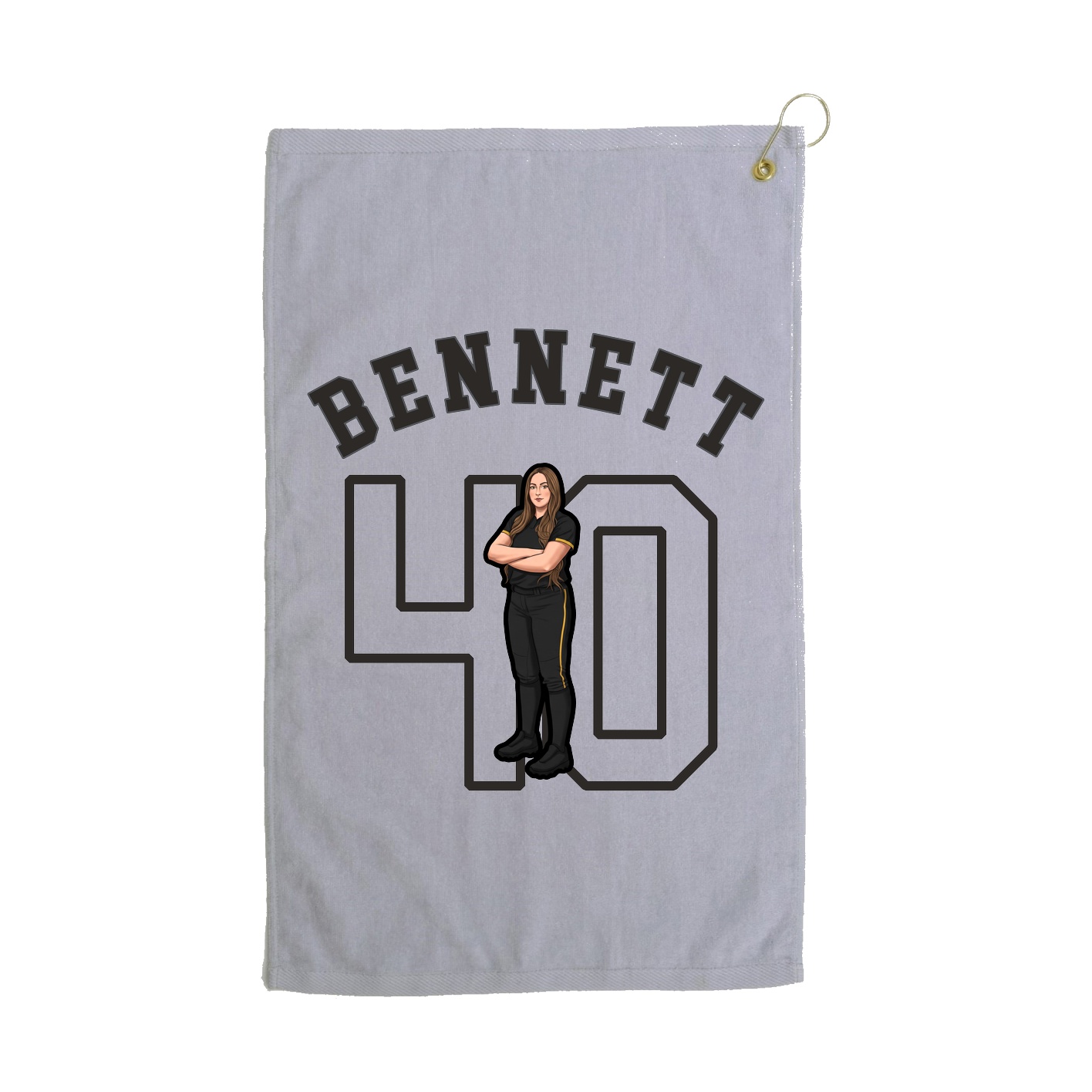Terry Velour Golf Towel