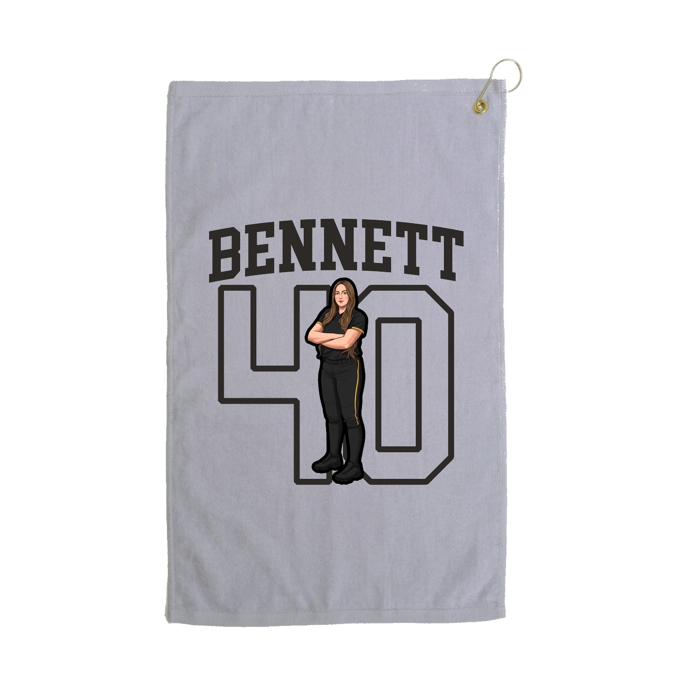 Golf Towel — Shirsey in Grey