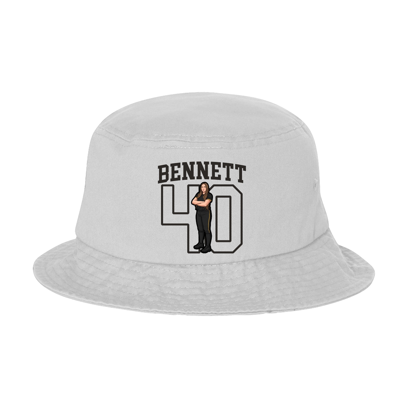 Bucket Cap — Shirsey in White