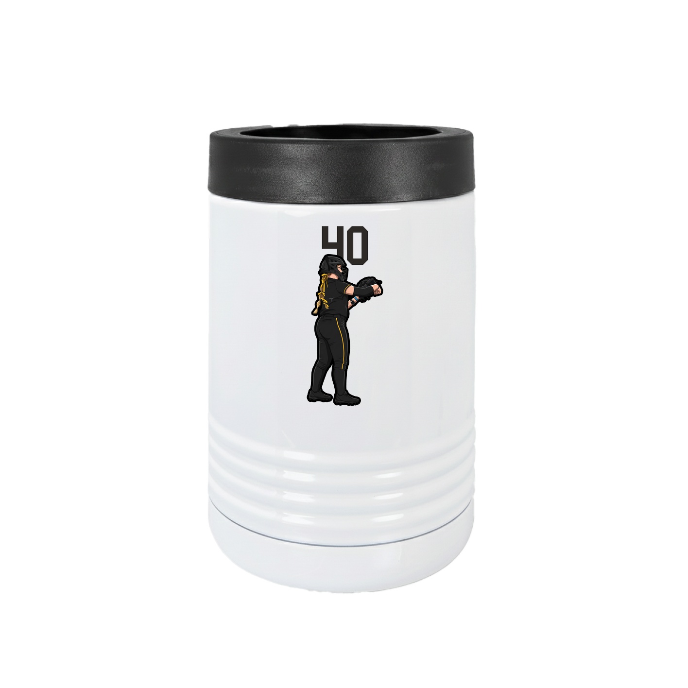 Beverage Holder — Number Top in White