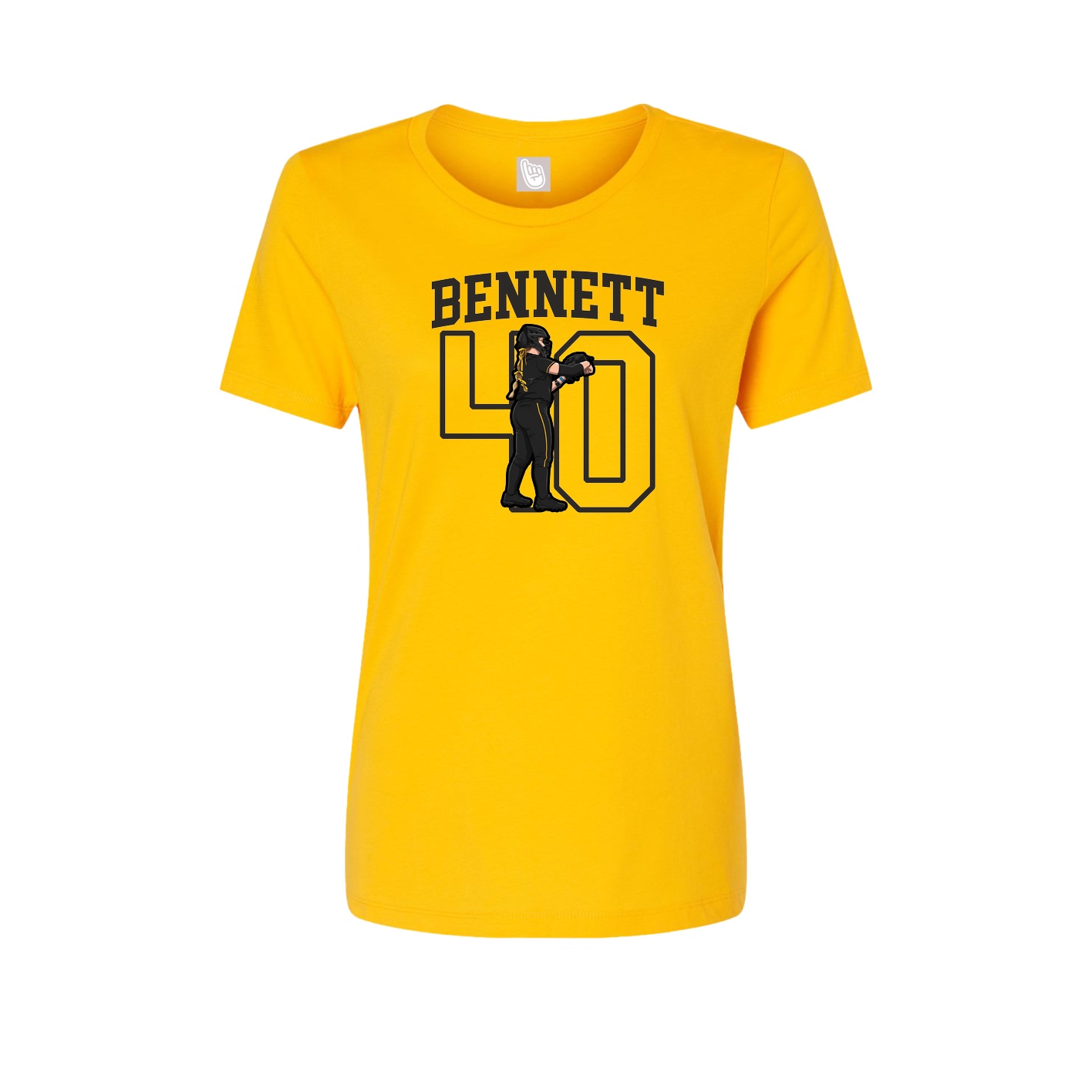 Womens Tee — Shirsey in Gold