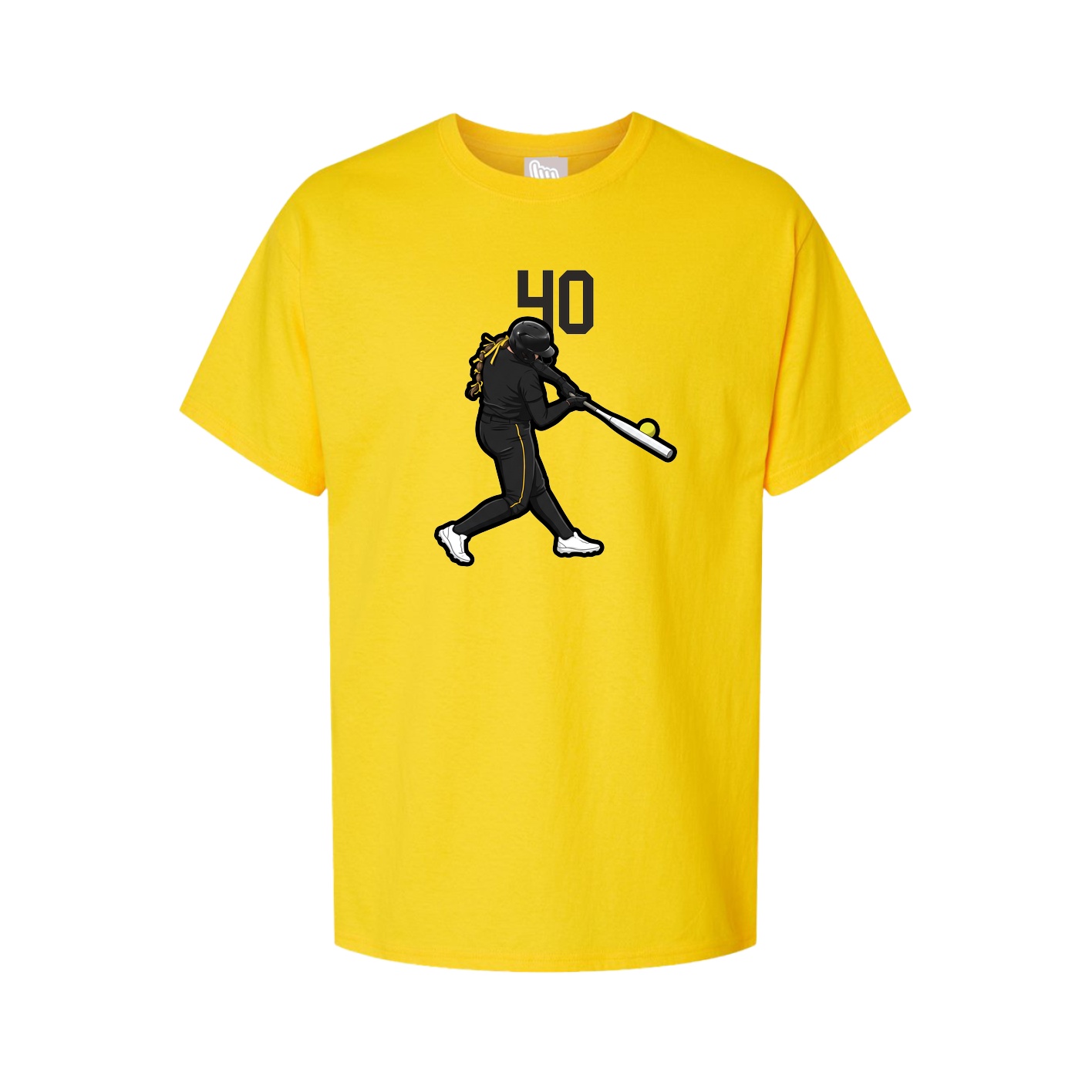 Tee — Number Top in Gold