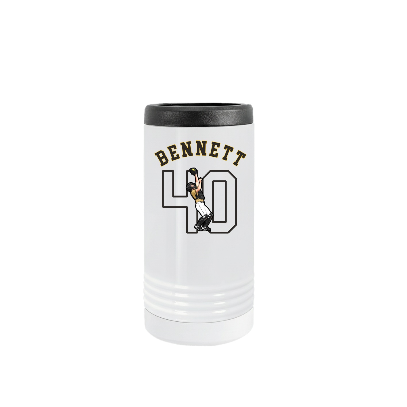 Slim Beverage Holder — Shirsey Arch in White