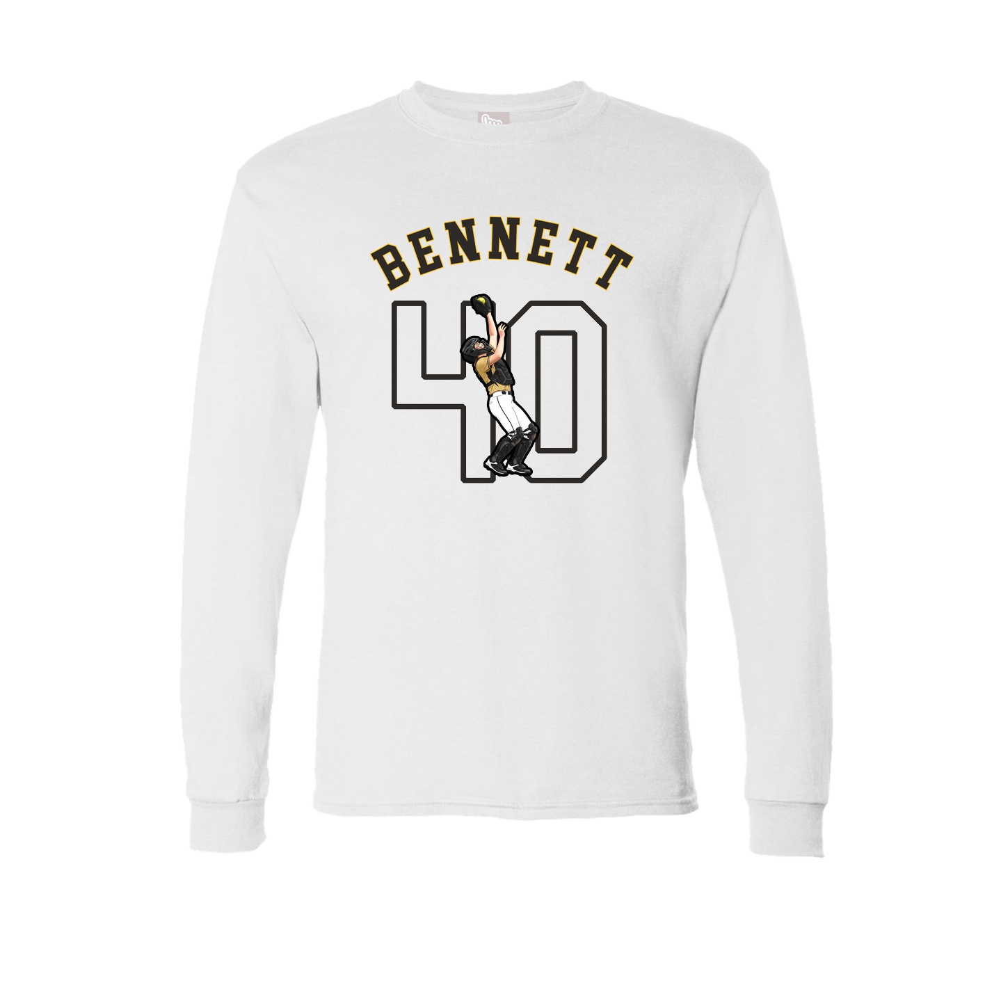 Long Sleeve Tee — Shirsey Arch in White