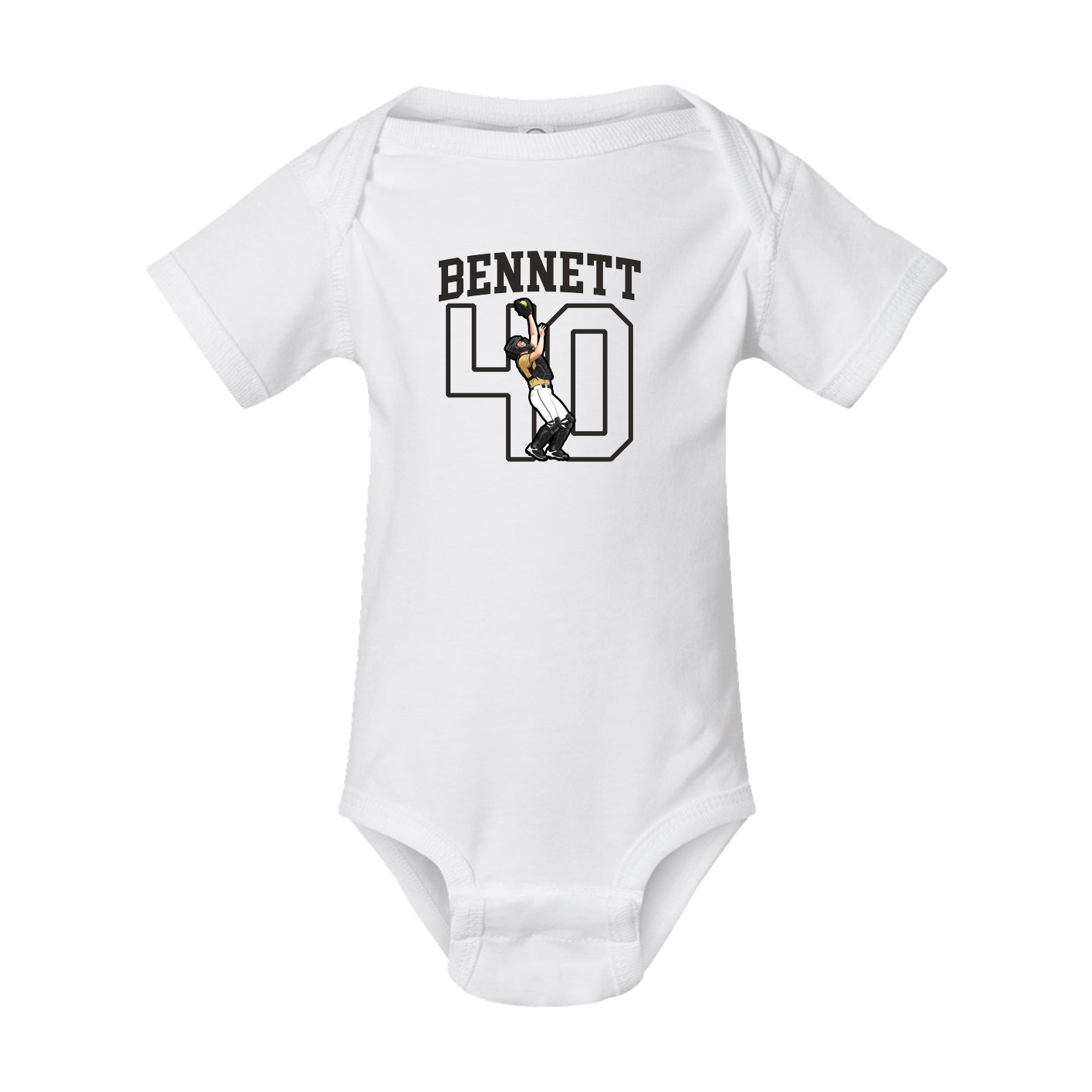 Baby Onesie — Shirsey in White