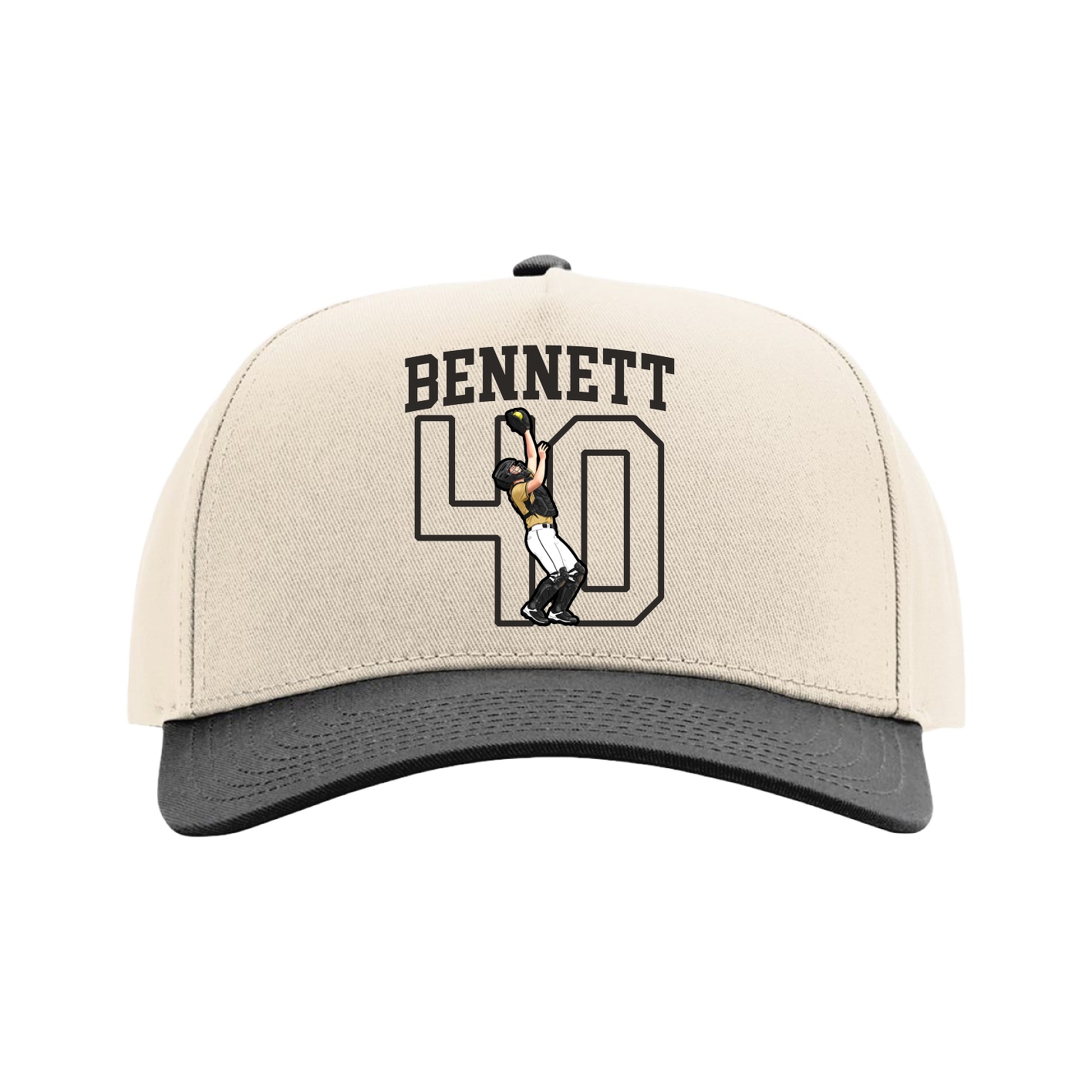 Full Fabric Five-Panel Champ Cap