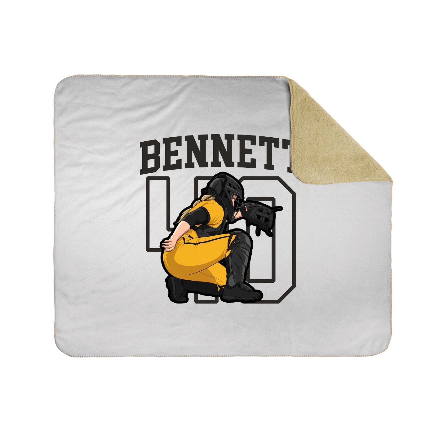 50x60 Sherpa Lined Throw Blanket