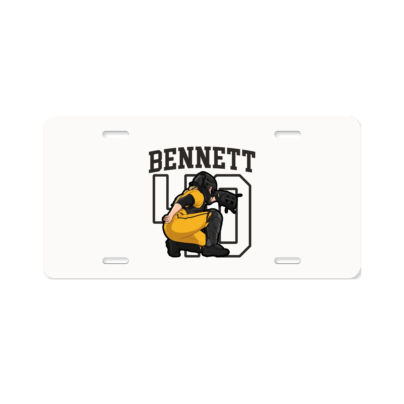 Aluminum License Plate