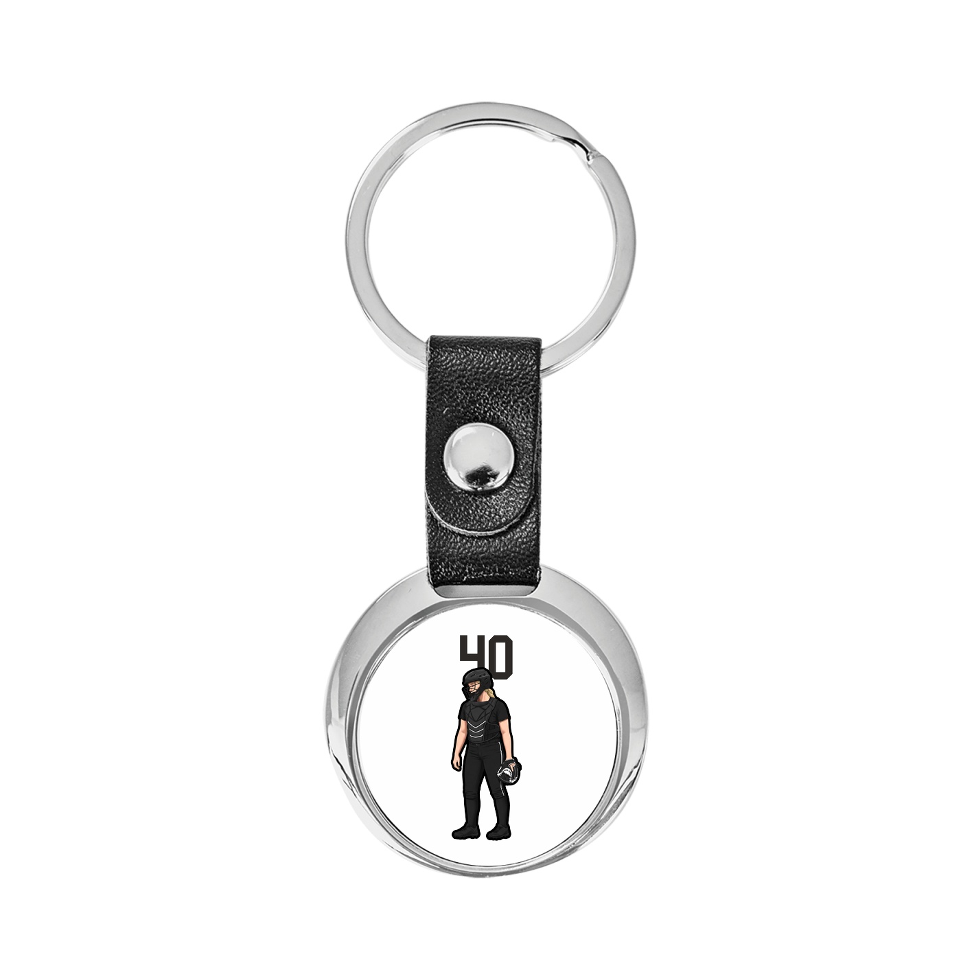 Key Chain — Number Top in Classic