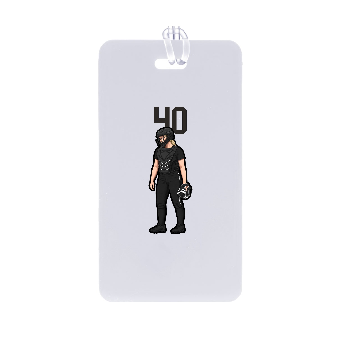 Bag Tag — Number Top in Classic