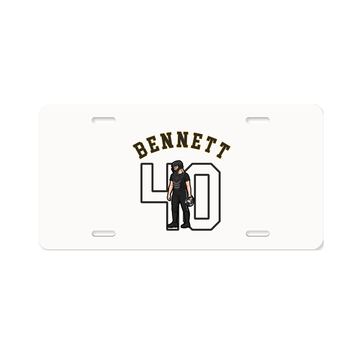 License Plate — Shirsey Arch in Classic