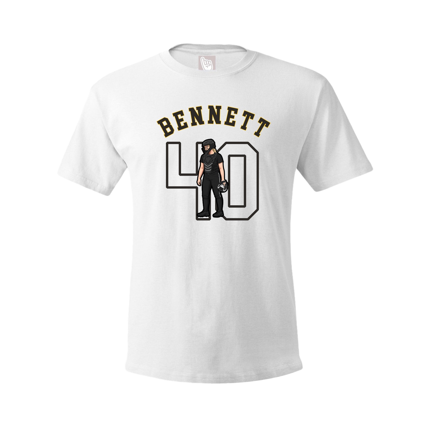 Tee — Shirsey Arch in White