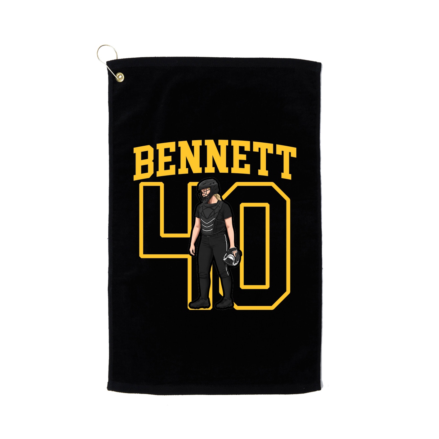 Golf Towel — Shirsey in Black