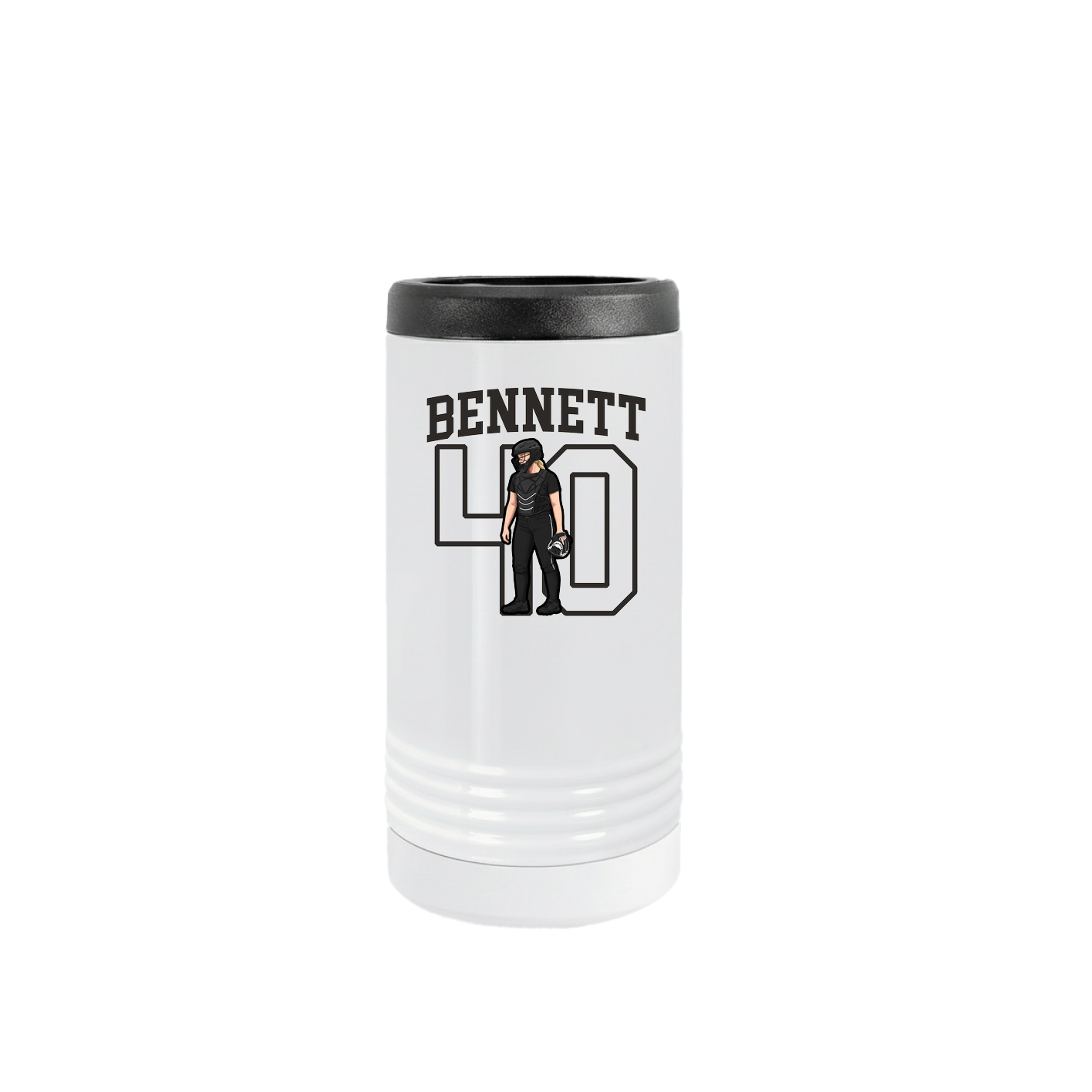 Slim Beverage Holder — Shirsey in White
