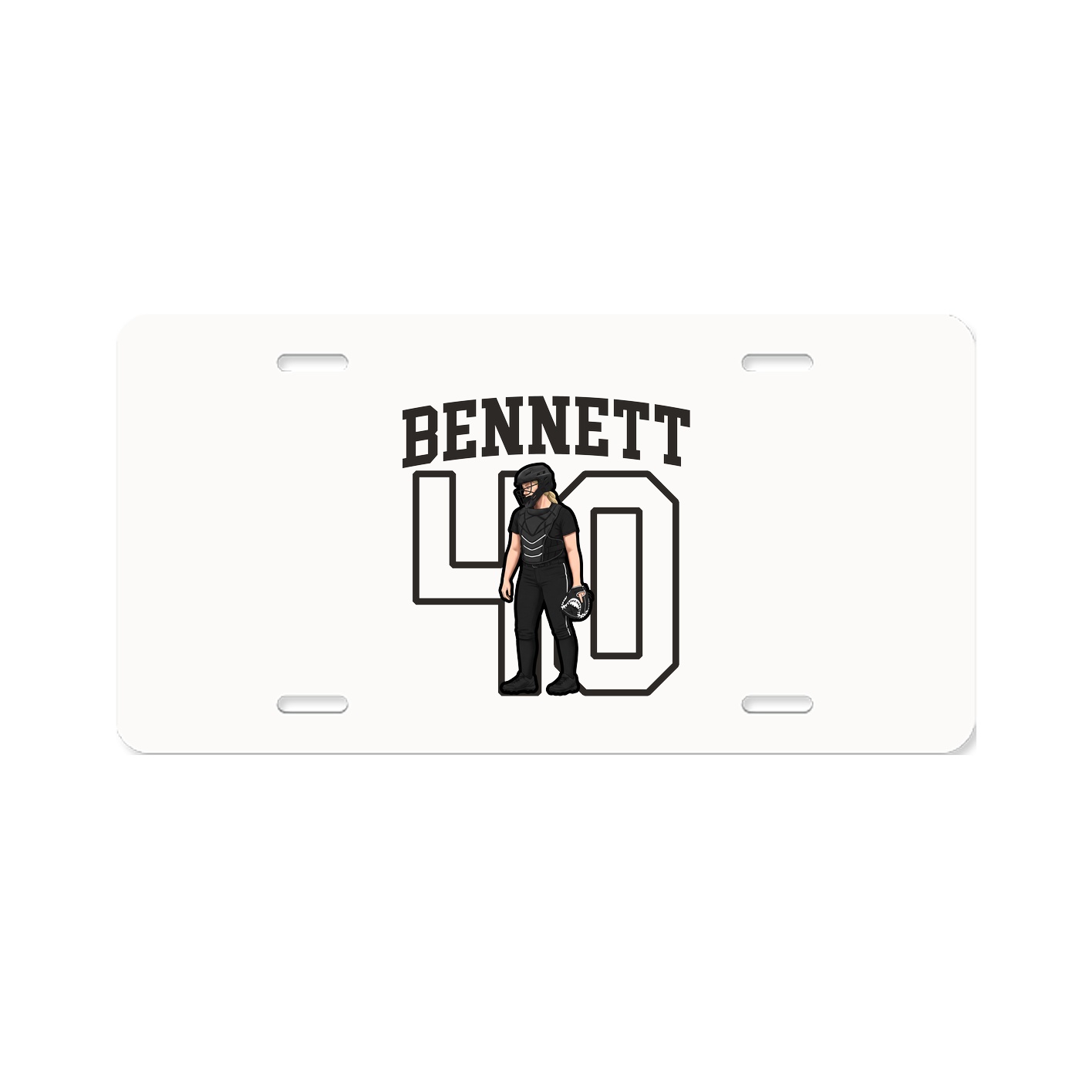 Aluminum License Plate