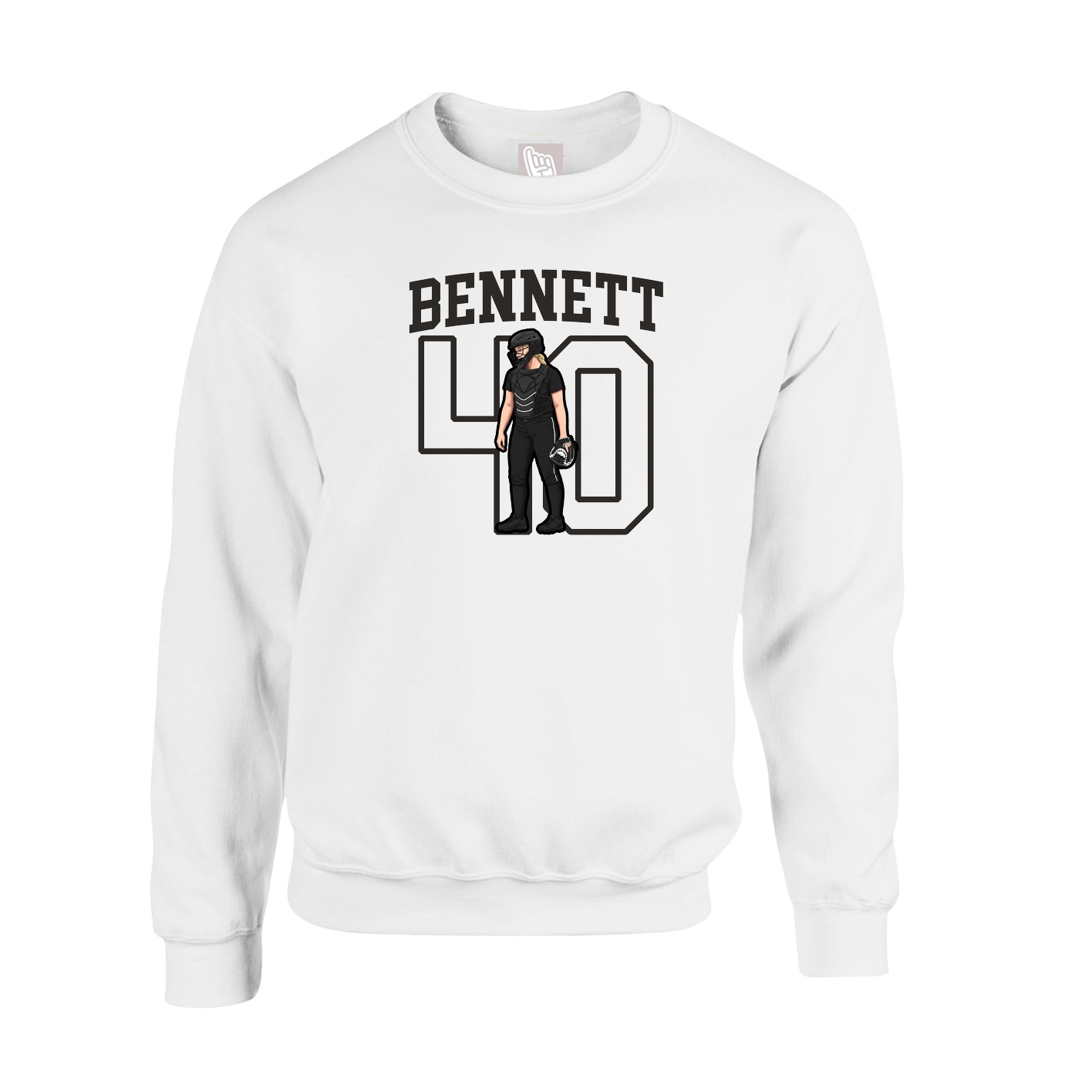 Fleece Crew — Shirsey in White