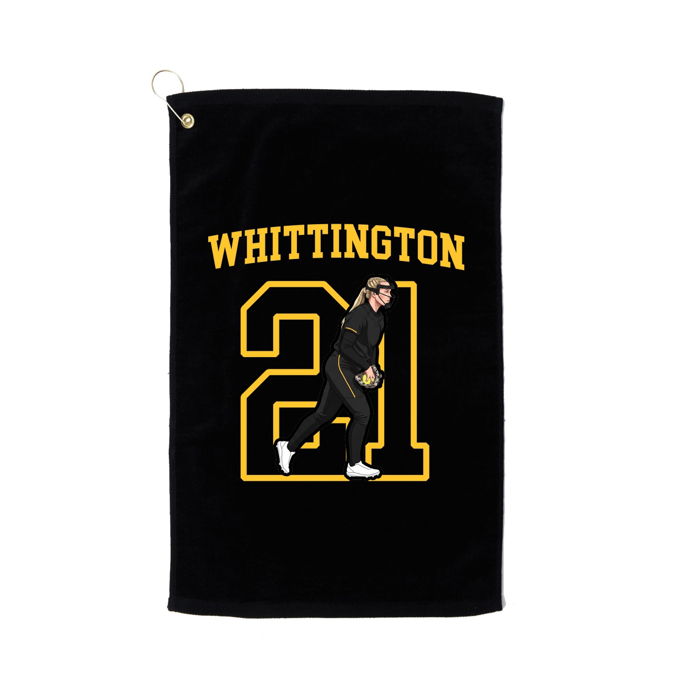 Golf Towel — Shirsey in Black