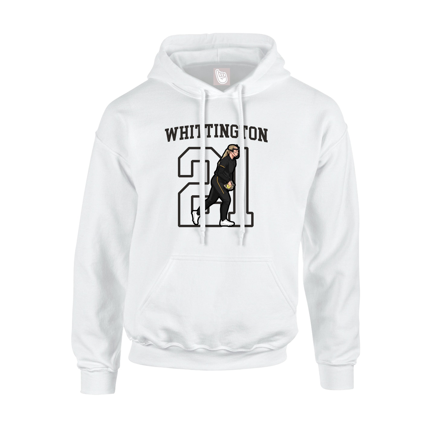Youth Hoodie — Shirsey in White