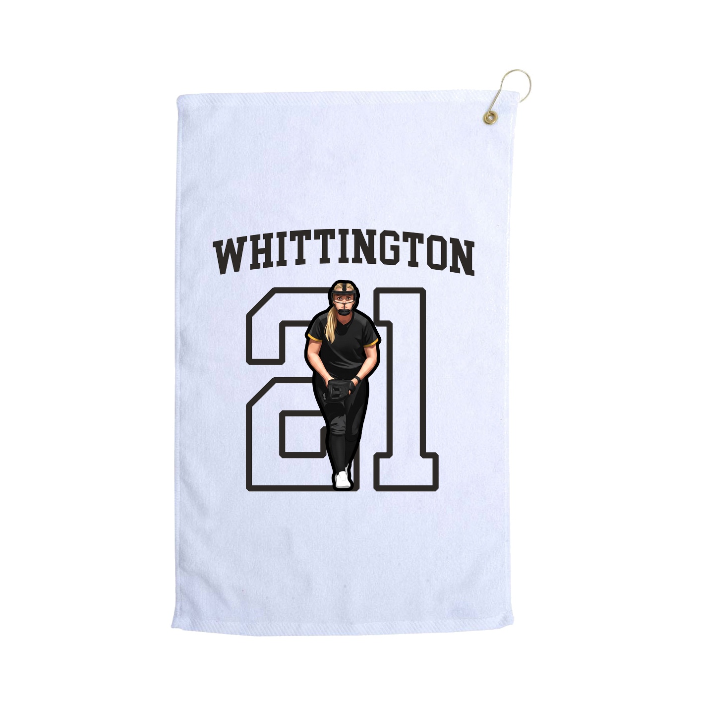 Golf Towel — Shirsey in White