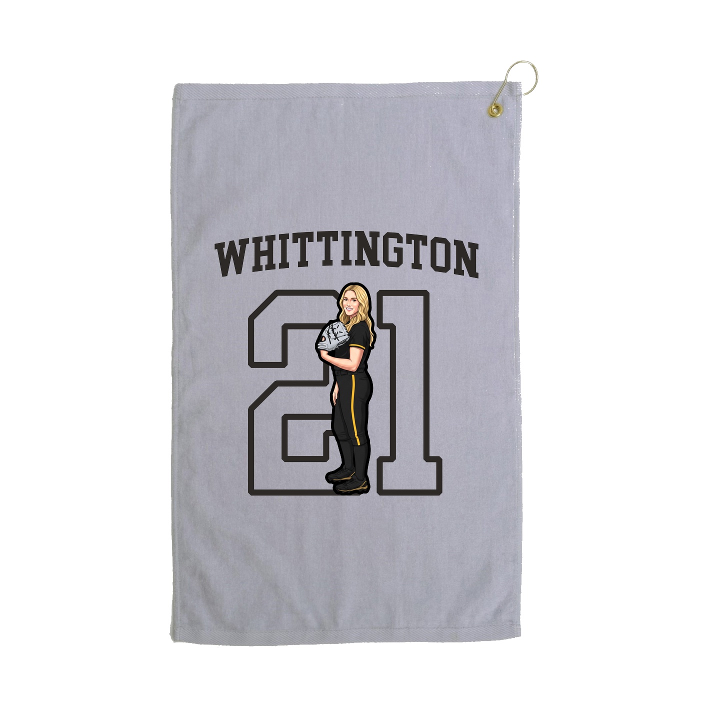 Golf Towel — Shirsey in Grey