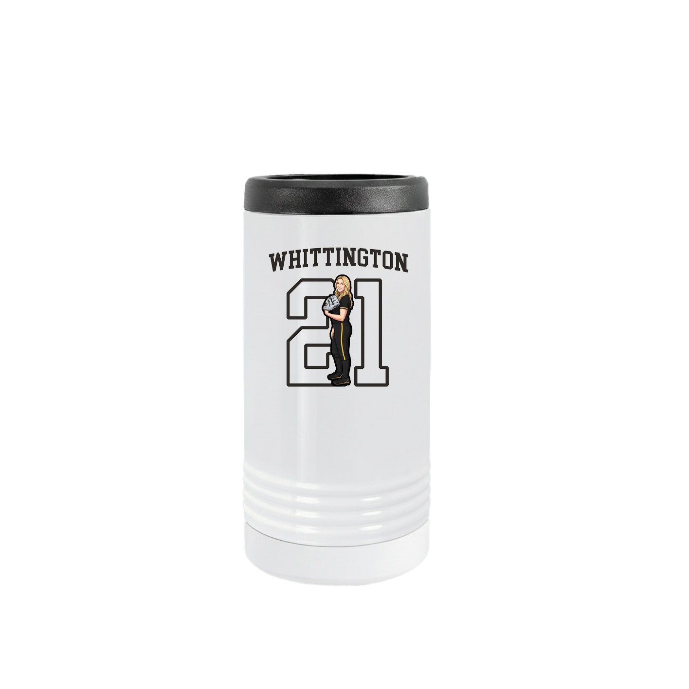 Slim Beverage Holder — Shirsey in White