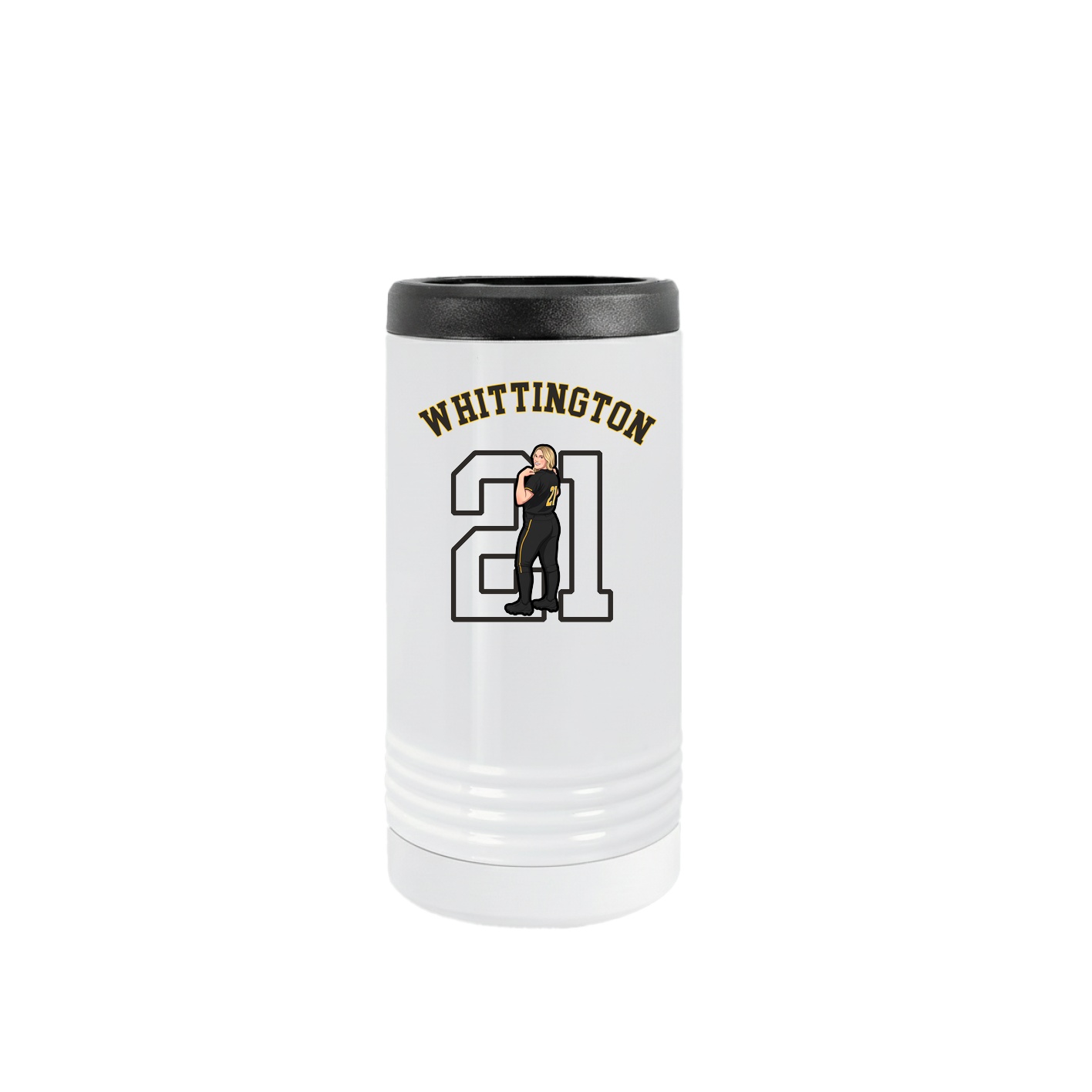 Slim Beverage Holder — Shirsey Arch in White