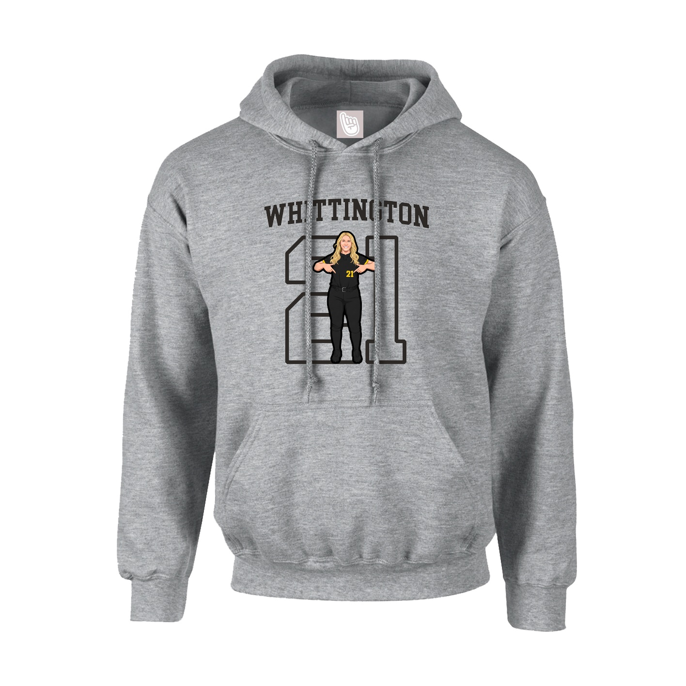 Youth Hoodie — Shirsey in Grey