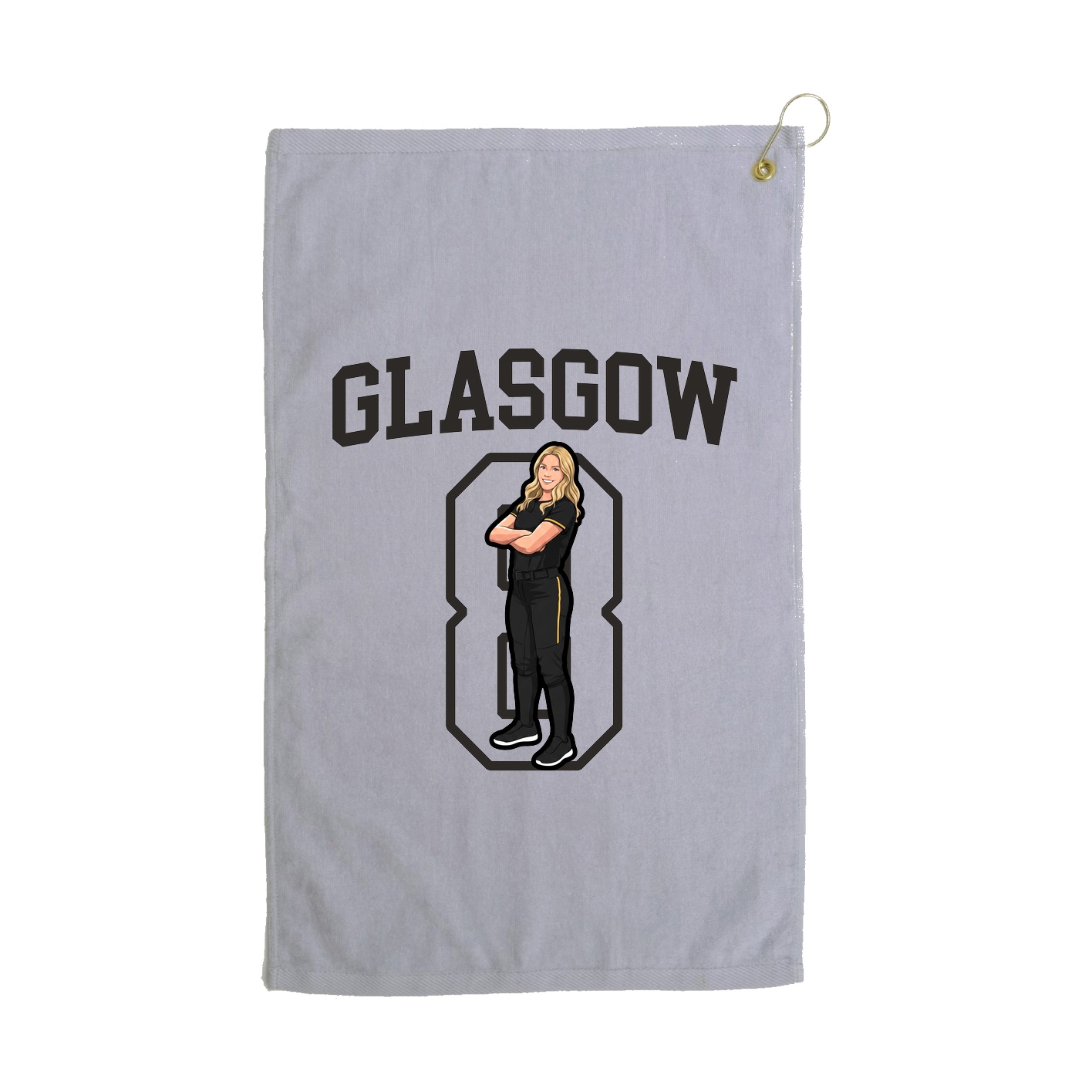 Golf Towel — Shirsey in Grey