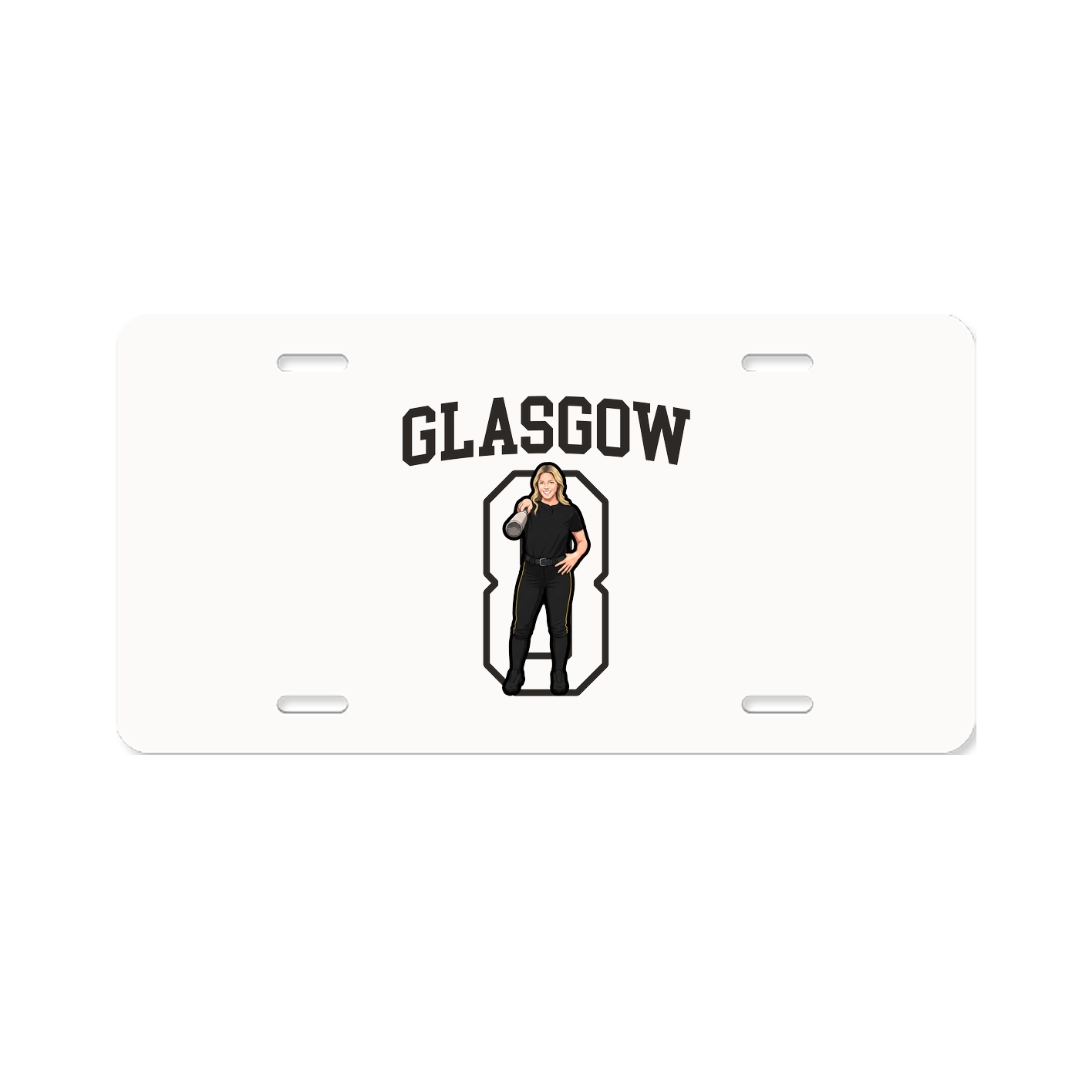 License Plate — Shirsey in Classic