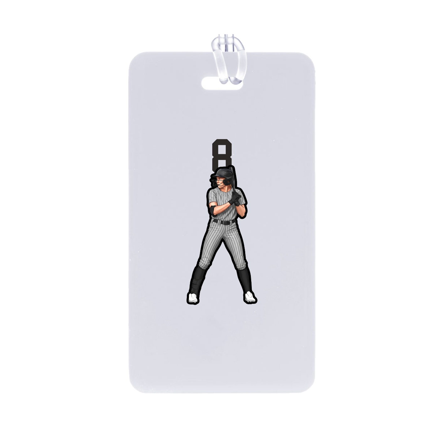 Bag Tag — Number Top in Classic
