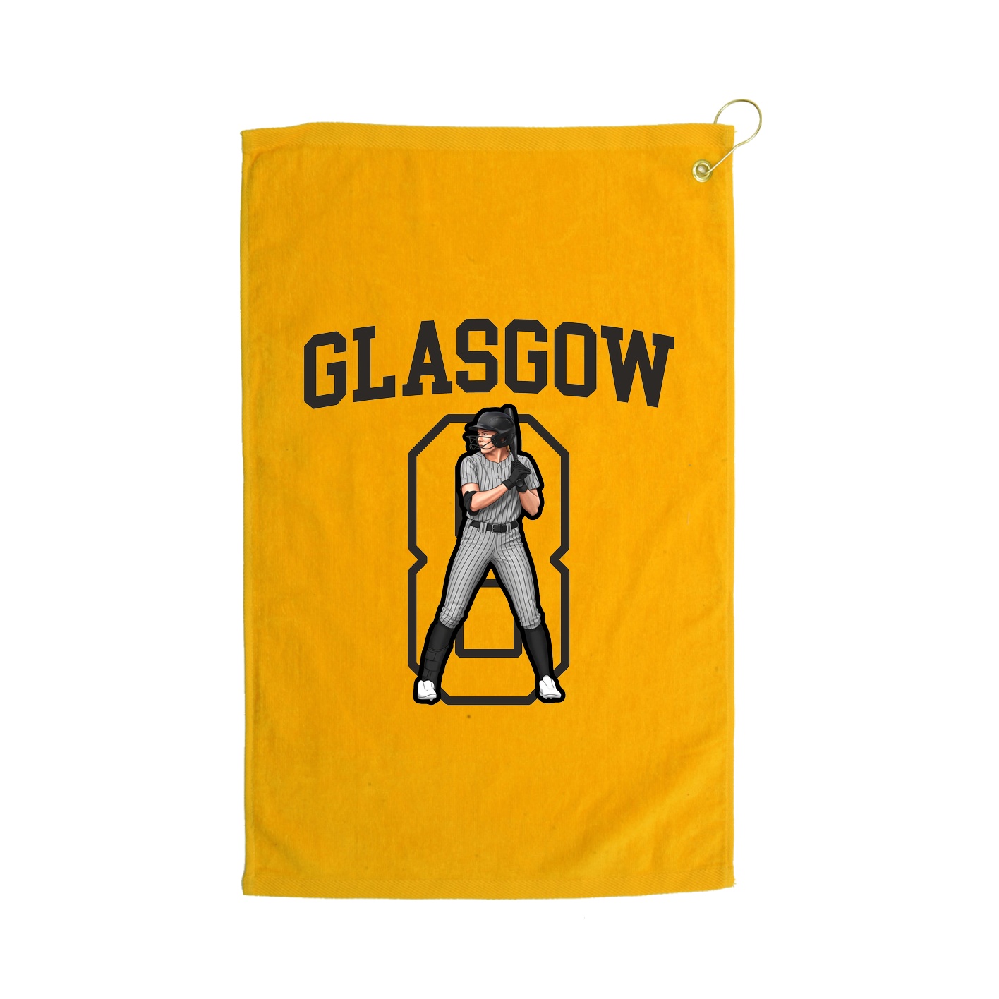 Golf Towel — Shirsey in Gold