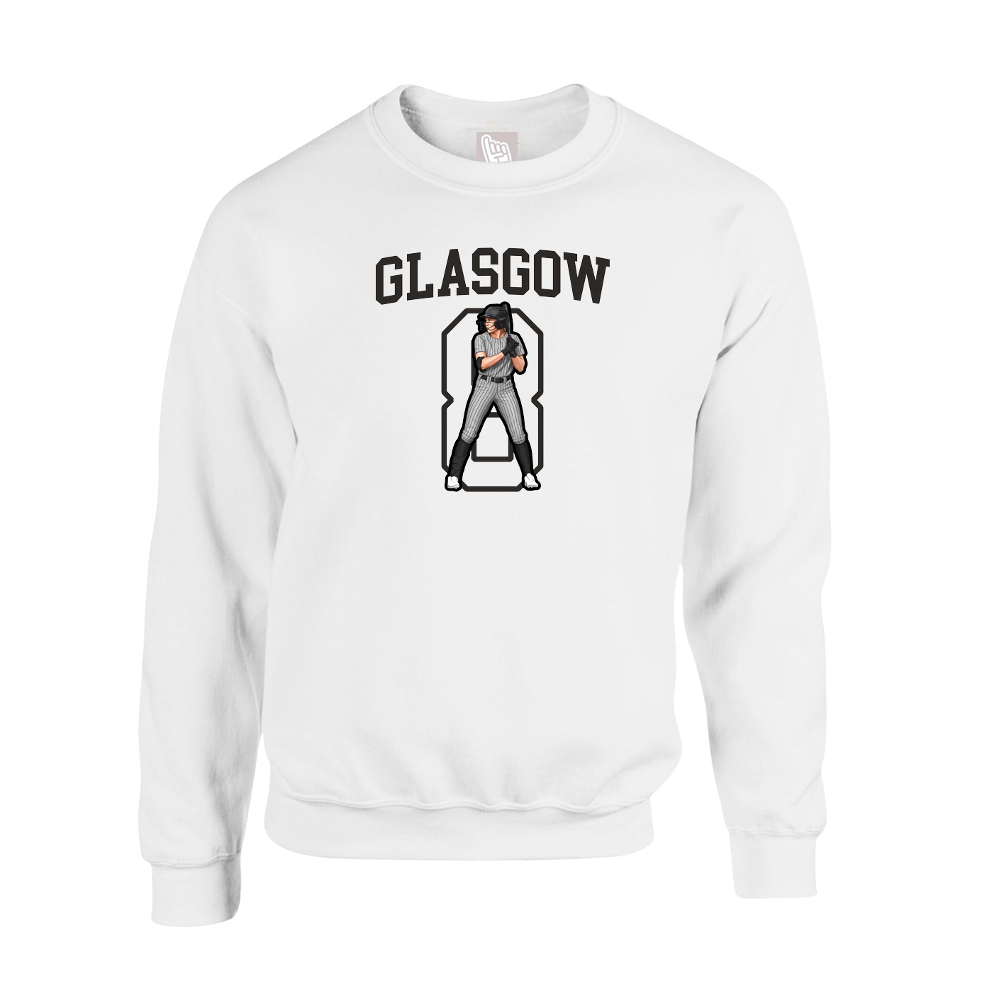 Fleece Crew — Shirsey in White