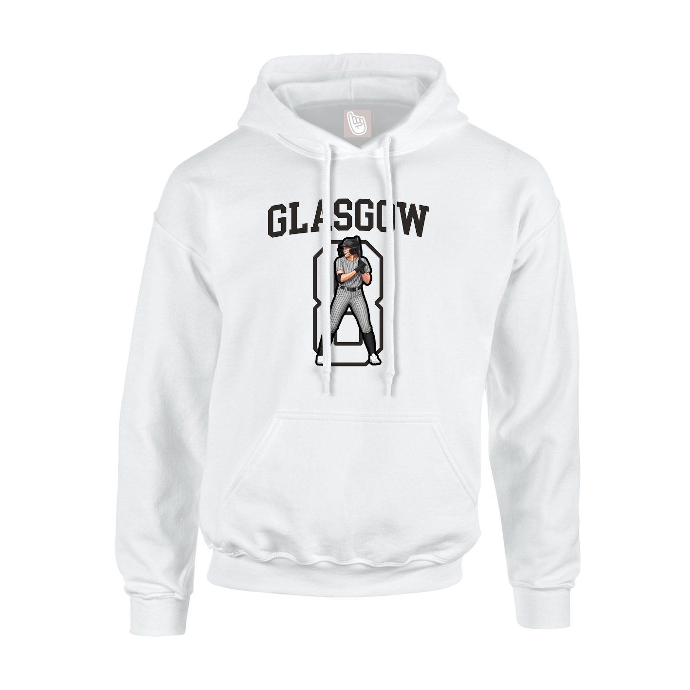Youth Hoodie — Shirsey in White
