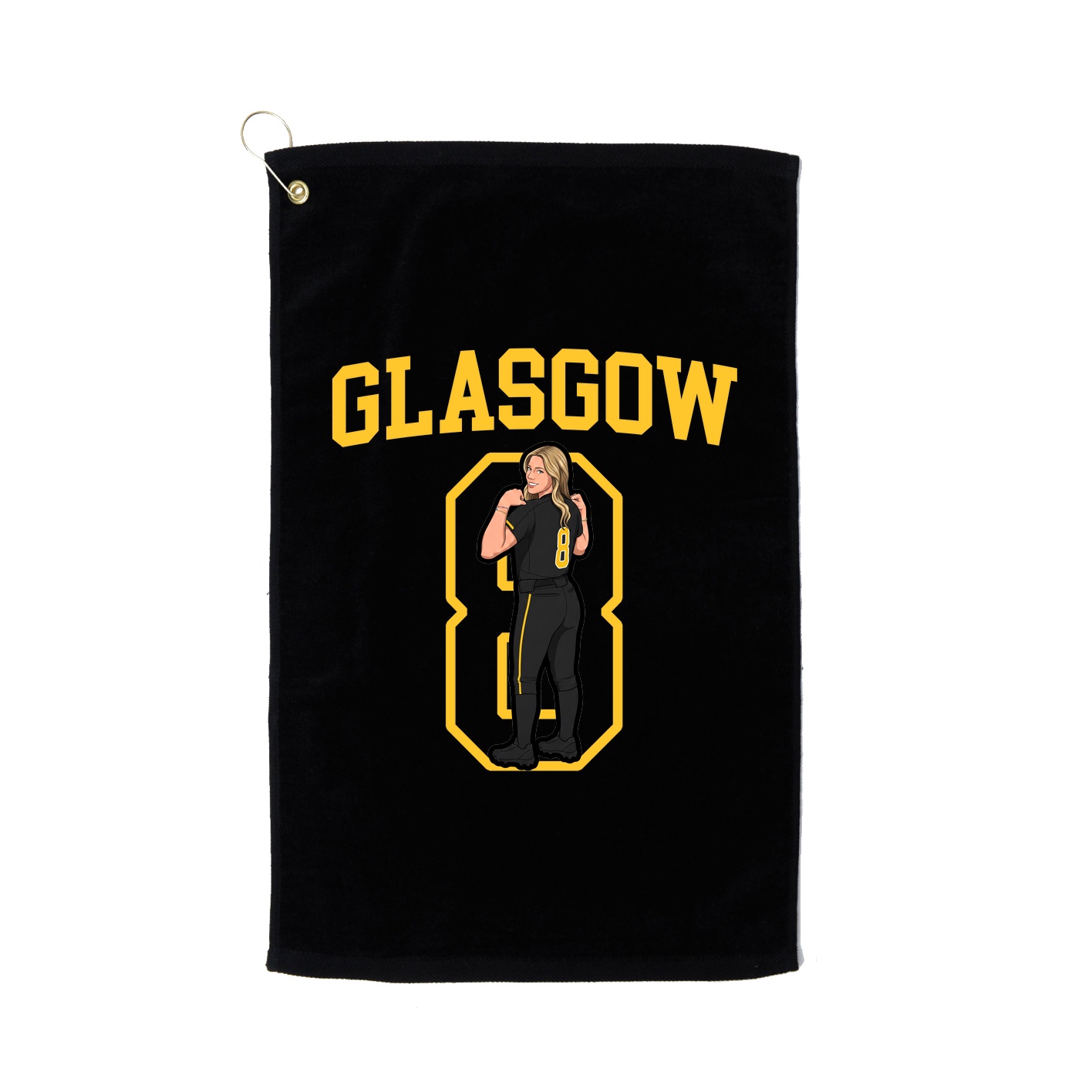 Golf Towel — Shirsey in Black