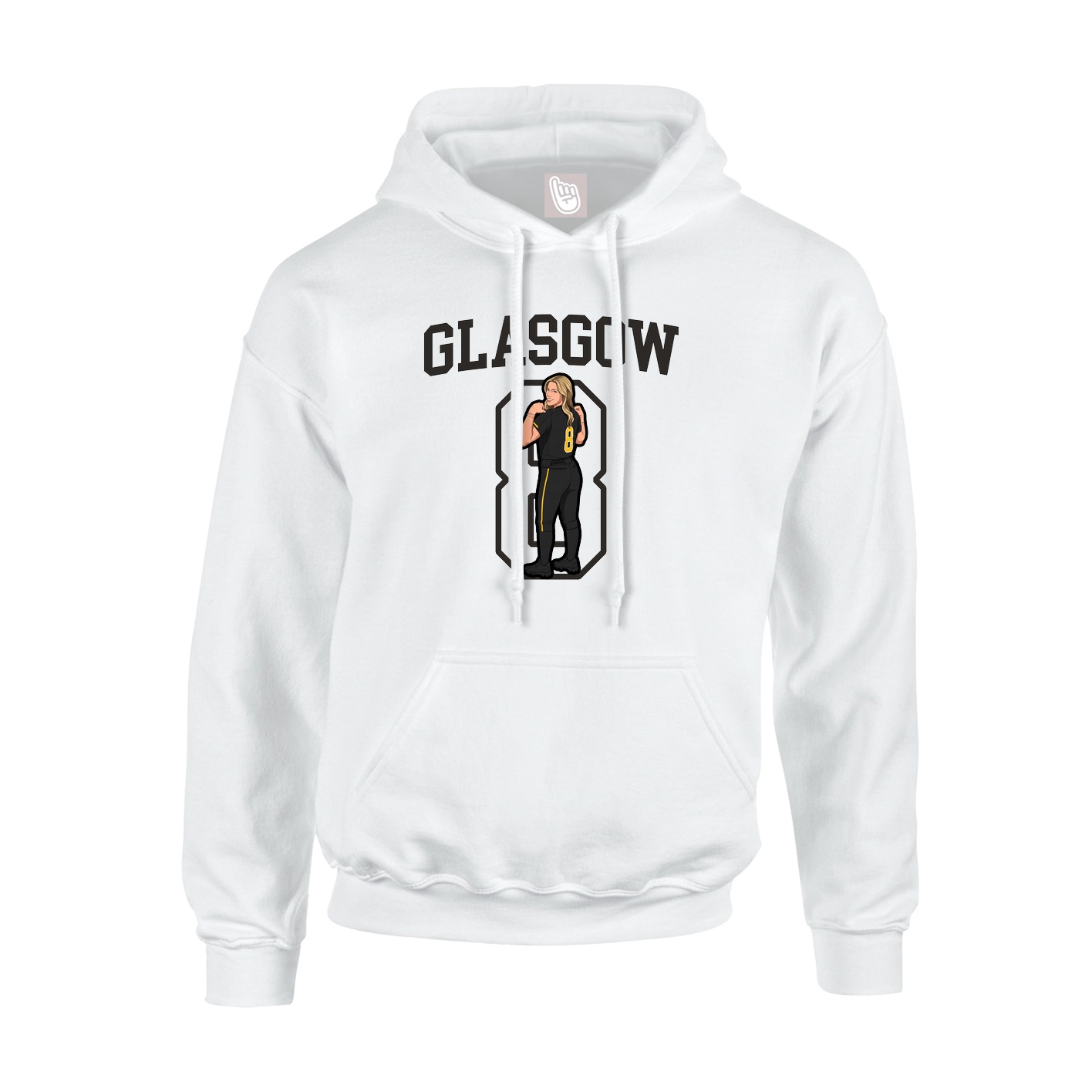 Youth Hoodie — Shirsey in White