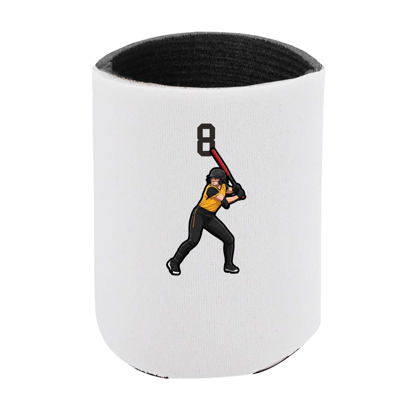 Can Holder — Number Top in White
