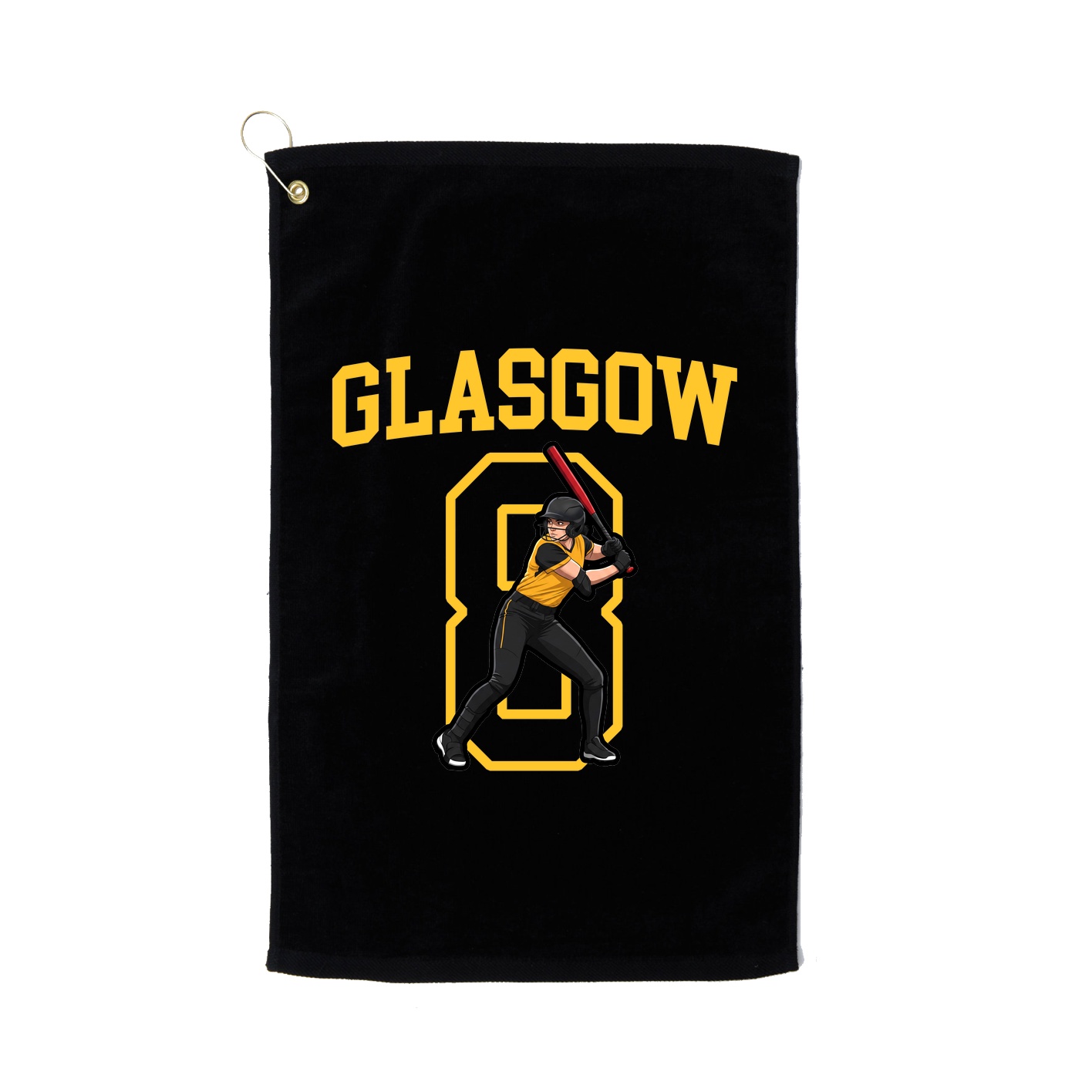 Golf Towel — Shirsey in Black