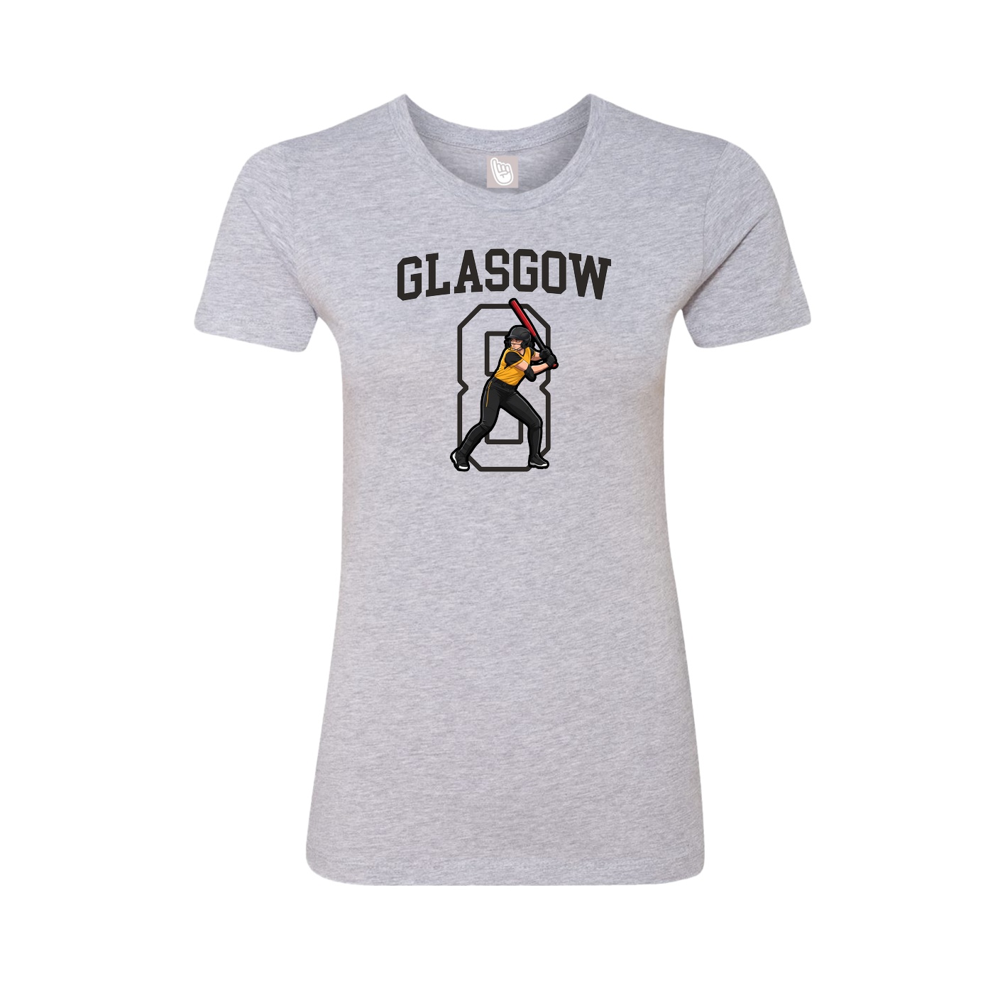 Fitted Women's Tee — Shirsey in Grey