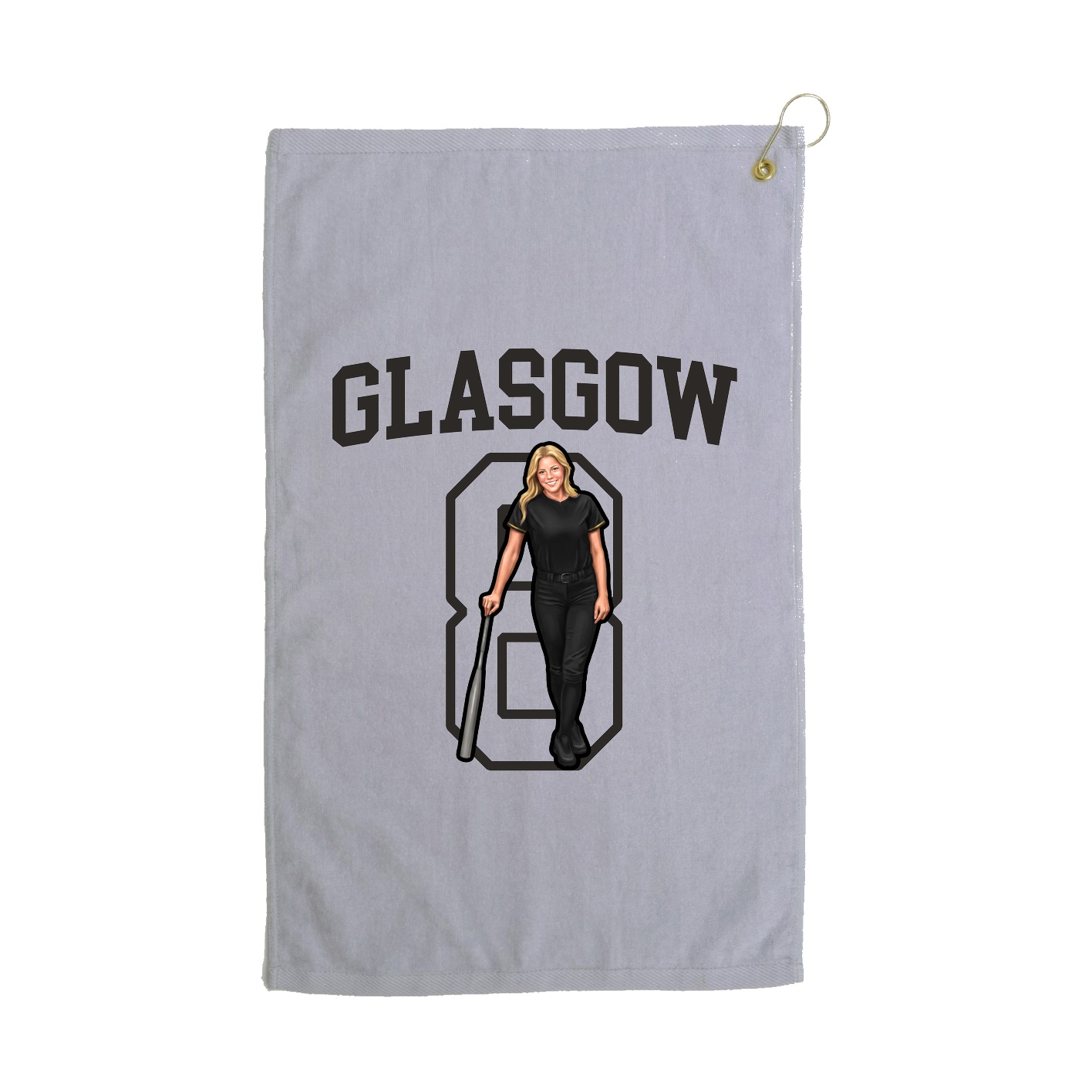 Golf Towel — Shirsey in Grey