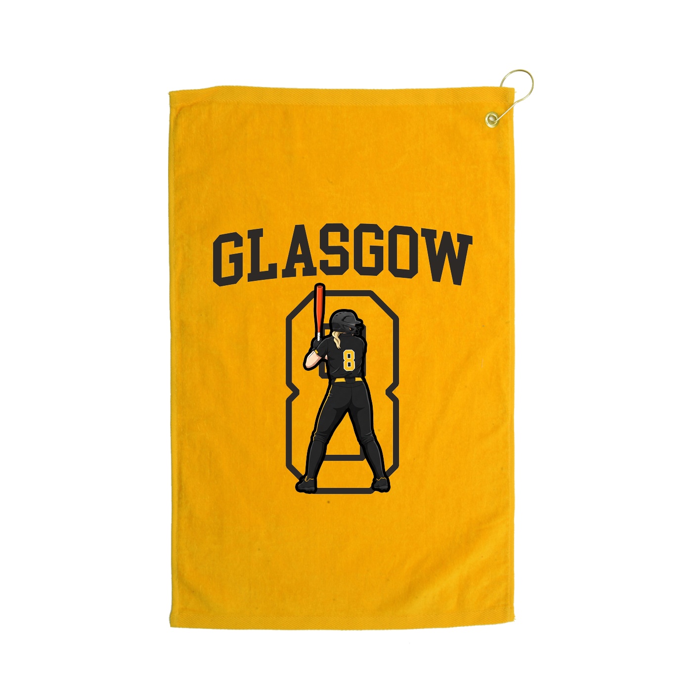 Golf Towel — Shirsey in Gold