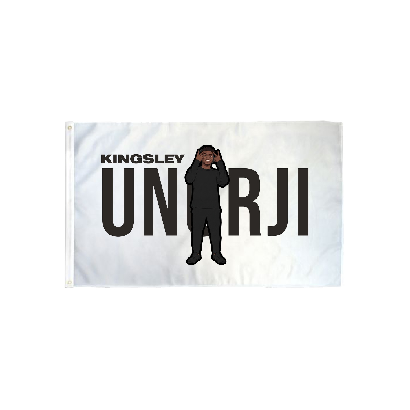 3x5 Flag — Player Name in Classic