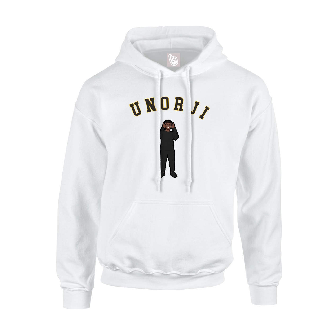 Hoodie — Shirsey Arch in White