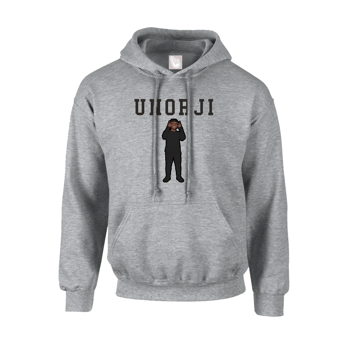 Hoodie — Shirsey in Grey