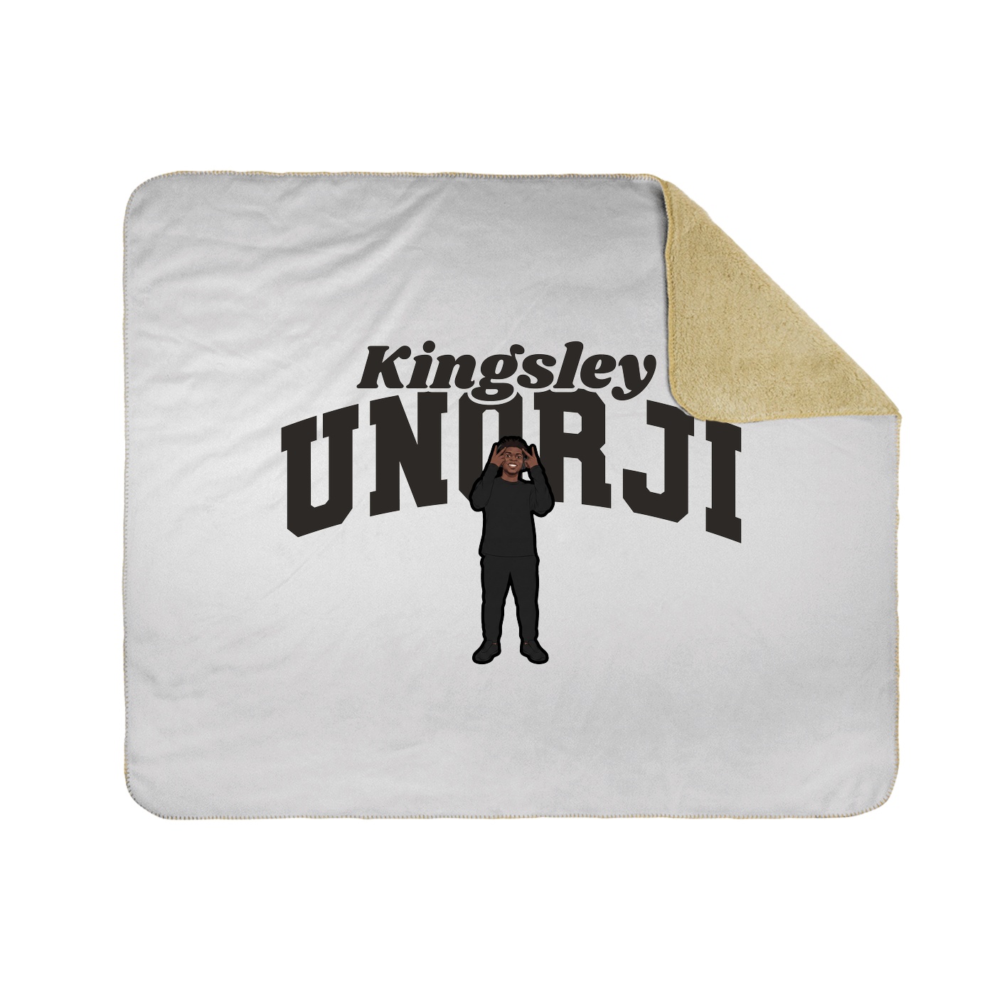 Throw Blanket — Signature Arch in White
